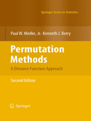 cover image of Permutation Methods